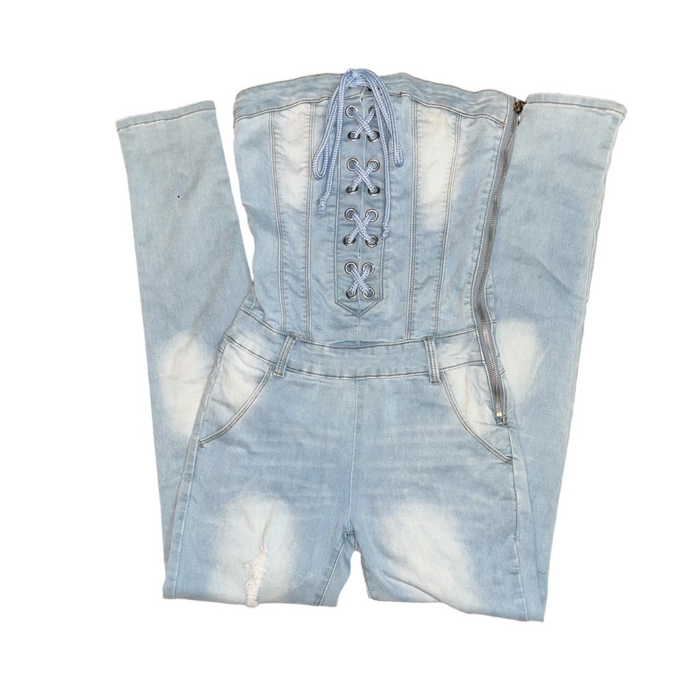 Mitzi Michel Denim Jumpsuit